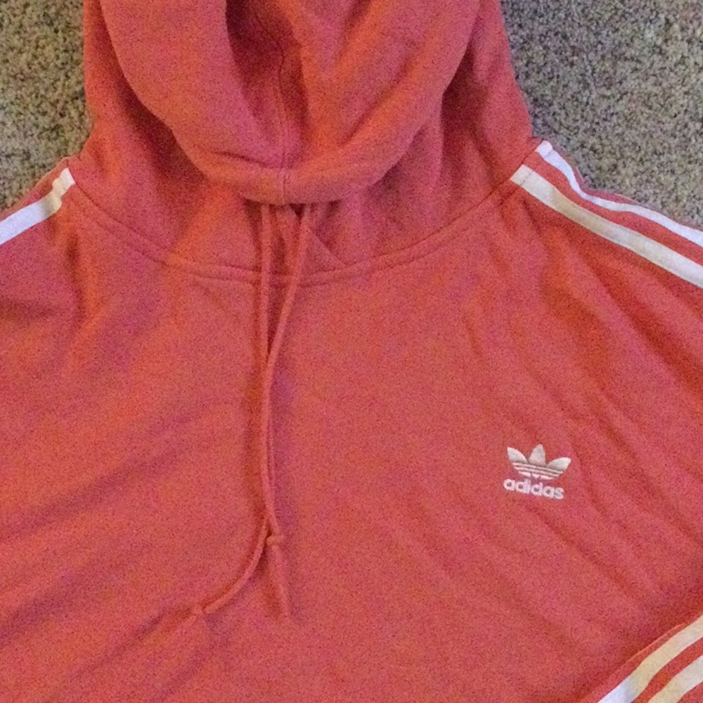 Adidas crop hoodie